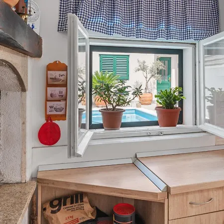 Filipetti In Center, 4 En-suite Bedrooms Charming Stone House, Heated Private Pool, 600m From Villa