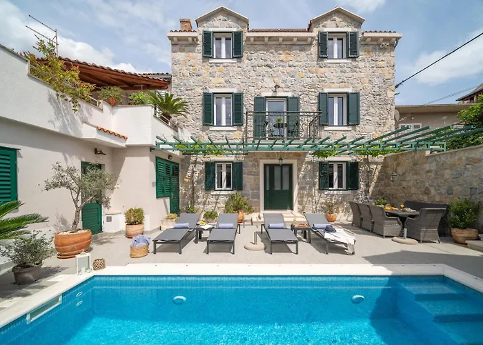 Filipetti In Center, 4 En-suite Bedrooms Charming Stone House, Heated Private Pool, 600m From