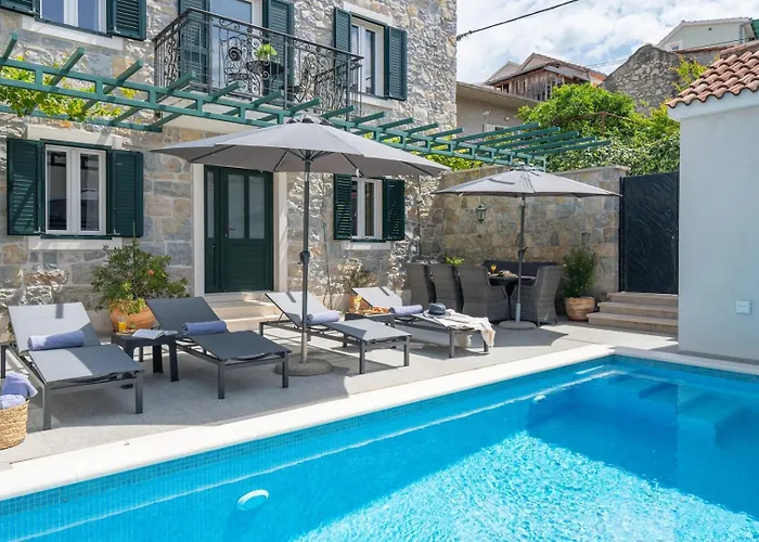 Filipetti In Center, 4 En-suite Bedrooms Charming Stone House, Heated Private Pool, 600m From *
